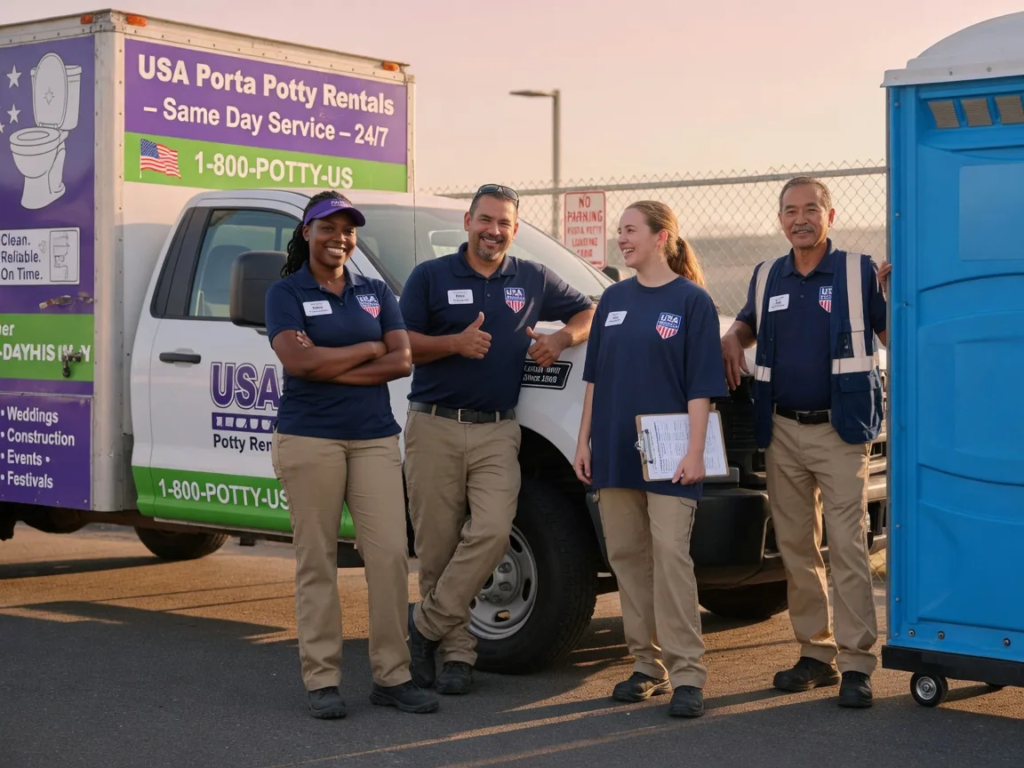 Porta Potty Rental company in Compton, IL