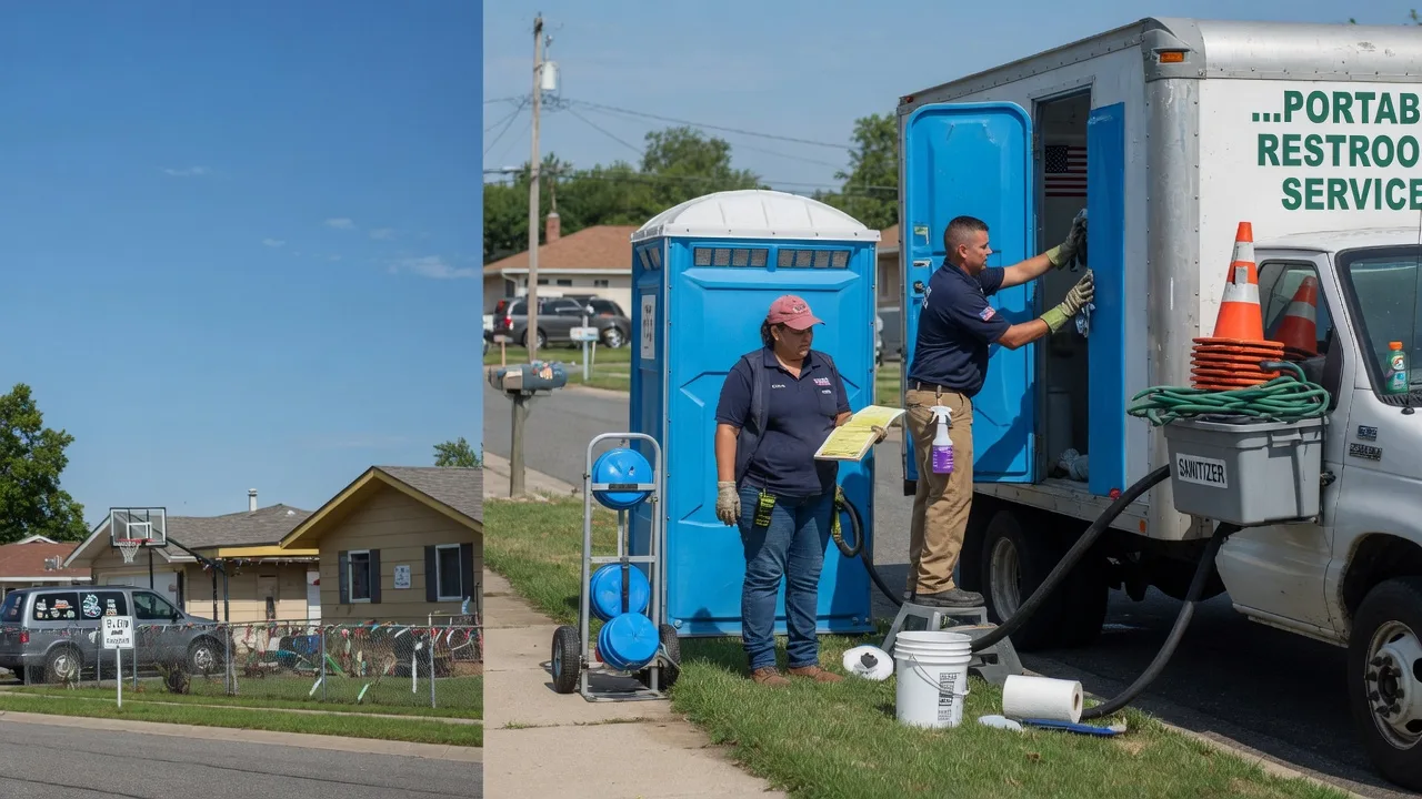 Portable Toilet Rental in Compton, IL near me